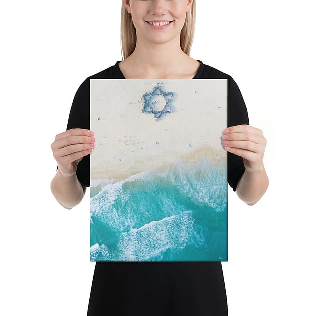 canvas in 12x16 person 65de54d991047 Rabbi on Demand Bespoke Jewish Experiences 2024